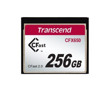 Transcend CFX650 memoria flash 256 GB CFast 2.0 MLC