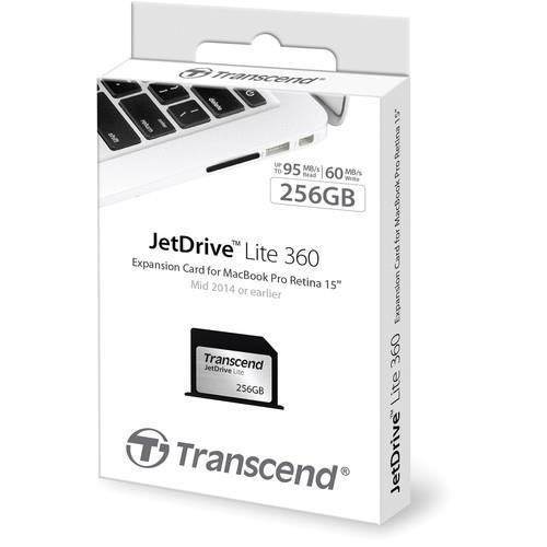 Memory Card 256Gb Transcend Jetdrivelite macbook - 9