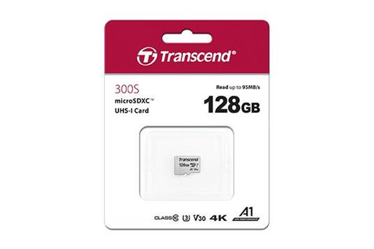 Transcend 300S memoria flash 128 GB MicroSDXC Classe 10 NAND