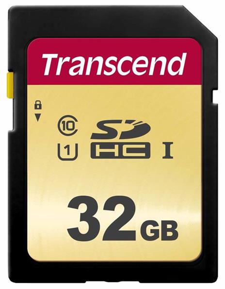 Transcend 32GB, UHS-I, SDHC memoria flash Classe 10