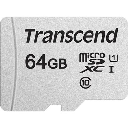 Transcend microSDXC 300S 64GB memoria flash Classe 10 NAND