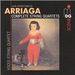 Quartetti per archi completi - CD Audio di Juan Crisóstomo Arriaga