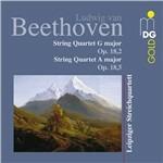 Quartetti per archi op.18 n.2, n.5 - CD Audio di Ludwig van Beethoven,Leipzig String Quartet