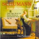 Trii con pianoforte vol.2 - CD Audio di Robert Schumann,Trio Parnassus