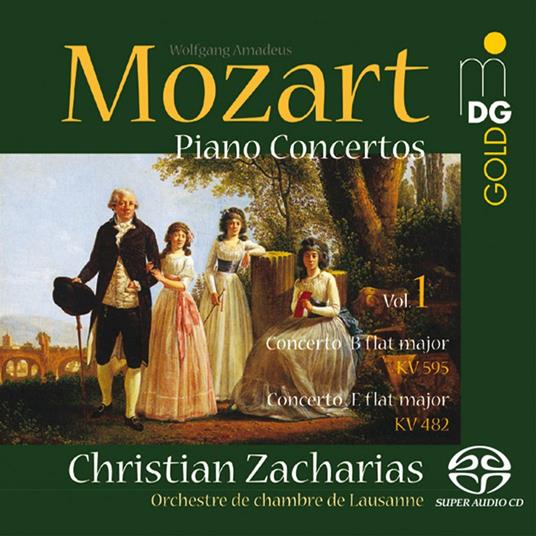 Concerti per Pianoforte vol.1 - SuperAudio CD di Wolfgang Amadeus Mozart