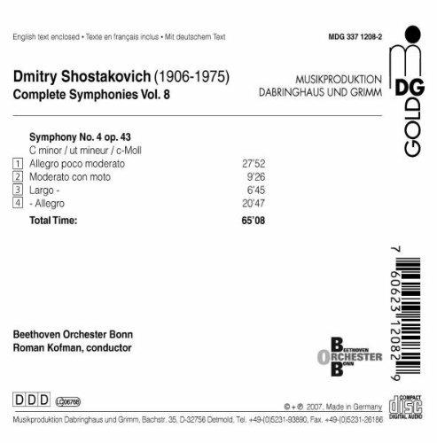 Sinfonie Complete vol.8 - CD Audio di Dmitri Shostakovich - 2