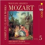 Musica per strumento a tastiera vol.5 - CD Audio di Wolfgang Amadeus Mozart,Siegbert Rampe
