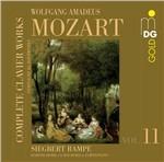 Musica per strumento a tastiera vol.11 - CD Audio di Wolfgang Amadeus Mozart,Siegbert Rampe