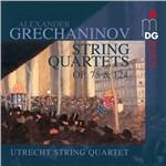 Quartetti per archi op.74, op.124 - CD Audio di Alexander Grechaninov,Utrecht String Quartet