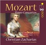 Concerti per pianoforte n.17, n.18 - SuperAudio CD ibrido di Wolfgang Amadeus Mozart,Christian Zacharias,Orchestra da camera di Losanna