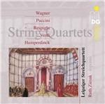 Quartetti per archi - CD Audio di Engelbert Humperdinck,Giacomo Puccini,Ottorino Respighi,Giuseppe Verdi,Richard Wagner,Leipzig String Quartet