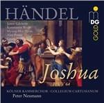 Joshua - CD Audio di Georg Friedrich Händel,Kölner Kammerchor,Collegium Cartusianum,Peter Neumann