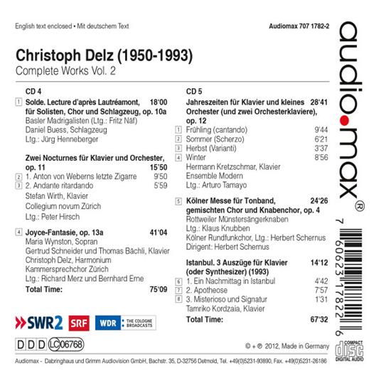 Complete Works vol.2 - CD Audio - 2