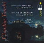 Opere per pianoforte - SuperAudio CD ibrido di Ludwig van Beethoven,Wolfgang Amadeus Mozart,Franz Schubert,Claudius Tanski