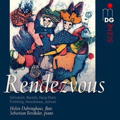 Rendezvous. Musica per flauto e pianoforte - SuperAudio CD ibrido di Helen Dabringhaus