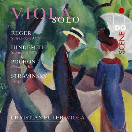 Solo-Sonaten Fur Viola - CD Audio di Christian Euler