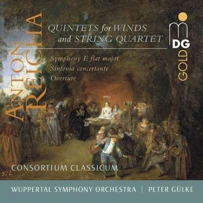 Reicha. Quintets For Wind & Strings-Symphony In Eb Major - CD Audio di Consortium Classicum & Wuppertal Symphony Orchestra