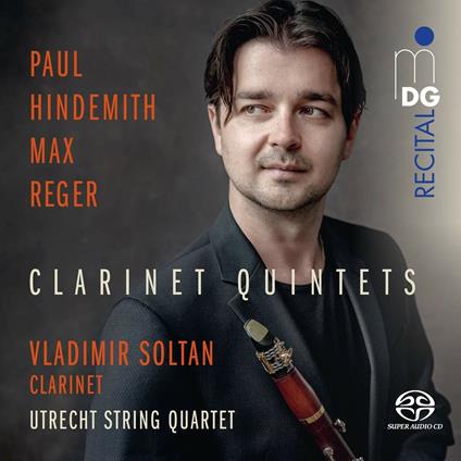Clarinet Quintets (SACD) - SuperAudio CD di Paul Hindemith,Max Reger,Utrecht String Quartet