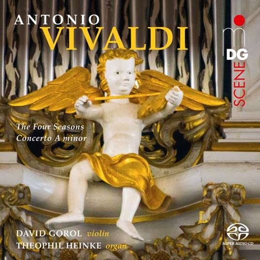 The Four Seasons (For Violin & Organ) (SACD) - SuperAudio CD di Antonio Vivaldi