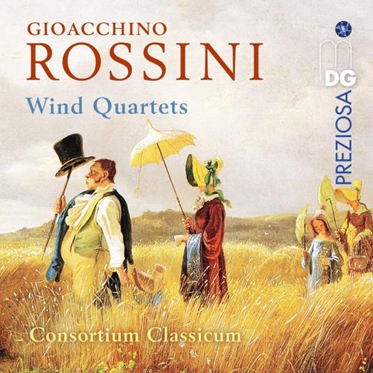 Gioacchino Rossini. Wind Quartets - CD Audio di Consortium Classicum