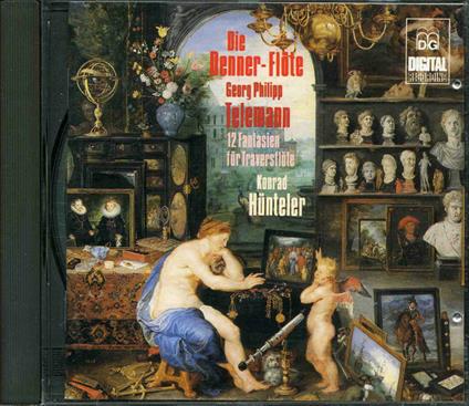 Fantasia per flauto traverso n.1 > n.12 - CD Audio di Georg Philipp Telemann