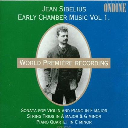 Musica da camera giovanile - CD Audio di Jean Sibelius