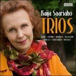 Trios. Mirage, Cloud Trio, Cendres, Je Sens Un Deuxieme Coeur, Serenatas - CD Audio di Kaija Saariaho,Tuija Hakkila