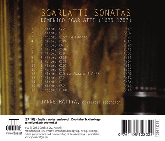Sonate eseguite all'accordion - CD Audio di Domenico Scarlatti - 2