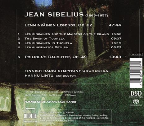 Lemminkäinen Legends - SuperAudio CD di Jean Sibelius,Finnish Radio Symphony Orchestra,Hannu Lintu - 2