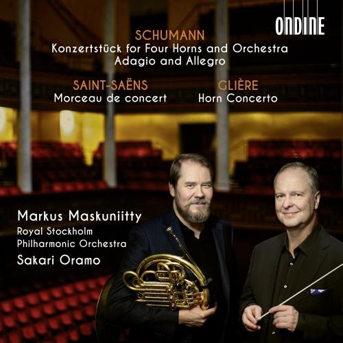 Concerto per 4 corni e orchestra op.8 - CD Audio di Robert Schumann,Sakari Oramo