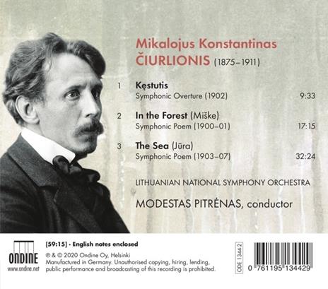 The Sea - In The Forest - CD Audio di Mikolajus Konstantinas Ciurlionis - 2