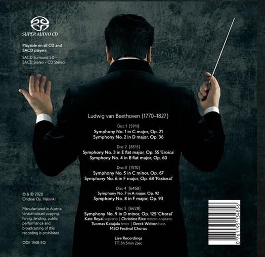 Sinfonie complete - CD Audio di Ludwig van Beethoven - 2