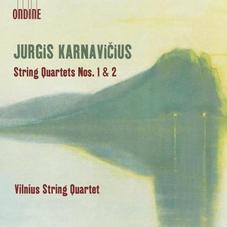 Quartetti per archi n.1, n.2 - CD Audio di Jurgis Karnavicius