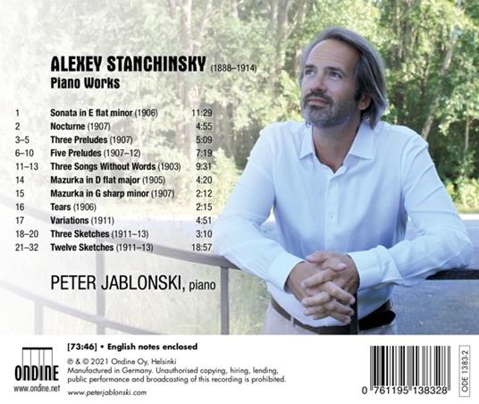Piano Works - CD Audio di Alexei Stanchinsky - 2