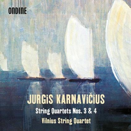 String Quartets n.3 & n.4 - CD Audio di Vilnius String Quartet,Jurgis Karnavicius