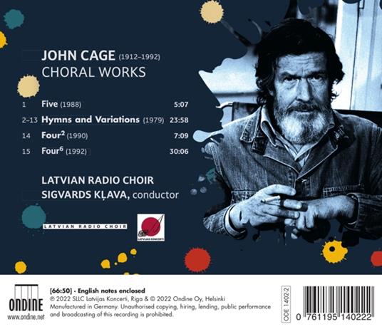 Choral Works - CD Audio di John Cage - 2