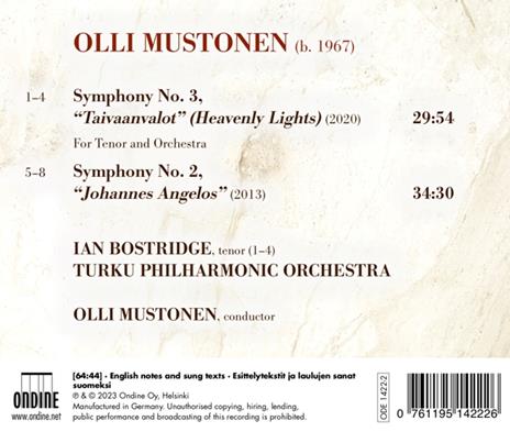 Symphonies Nos. 2 & 3 - CD Audio di Olli Mustonen - 2