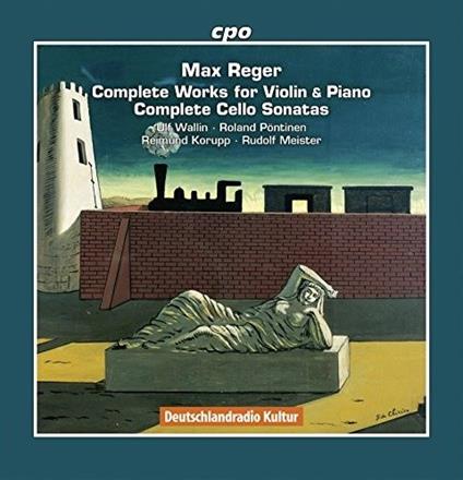 Musica completa per violino, pianoforte e violoncello - CD Audio di Max Reger