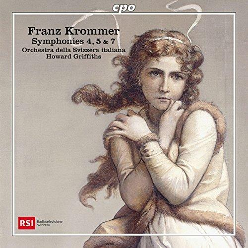 Sinfonie n.4, n.5, n.7 - CD Audio di Franztisek Vincenc Krommer,Howard Griffiths,Orchestra della Svizzera Italiana
