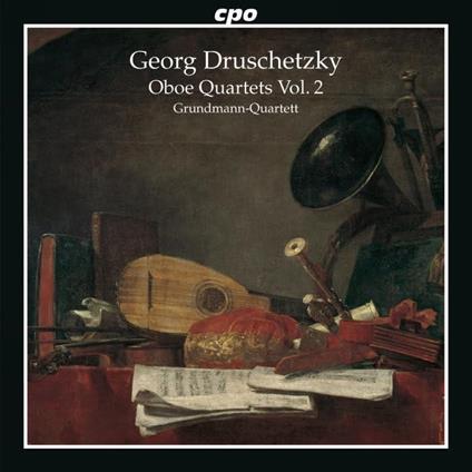 Oboe Quartets Vol. 2 - CD Audio di Georg Druschetzky