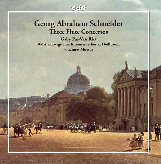 Schneider:3 Flute Concertos - CD Audio
