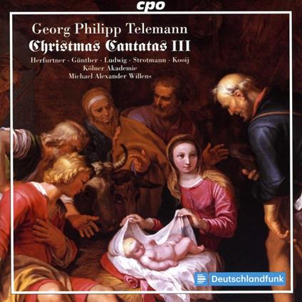 Christmas Cantatas III - CD Audio di Georg Philipp Telemann