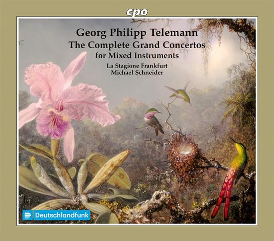 Complete Grand Concertos For Mixed Instrument - CD Audio di Georg Philipp Telemann,Stagione Frankfurt