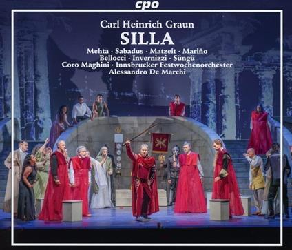 Silla - CD Audio di Carl Heinrich Graun,Bejun Mehta,Innsbrucker Festwochenorchester