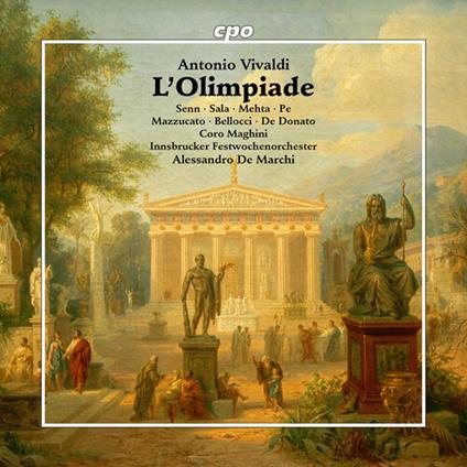 L'Olimpiade. Dramma Per Musica - CD Audio di Antonio Vivaldi