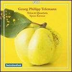 Trii - Quartetti - CD Audio di Georg Philipp Telemann,Epoca Barocca