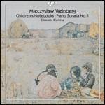 Sonata per pianoforte n.1 - Quaderno dei fanciulli - CD Audio di Mieczyslaw Weinberg