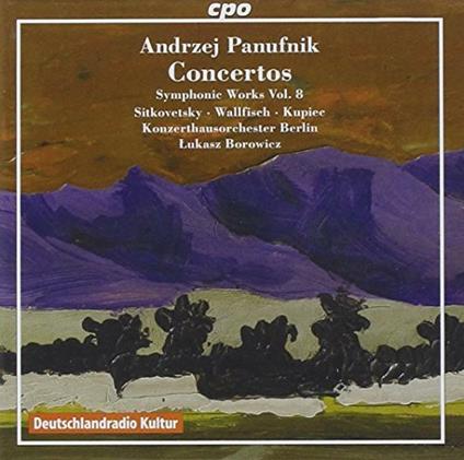 Opere orchestrali vol.8 - CD Audio di Andrzej Panufnik,Lukasz Borowicz