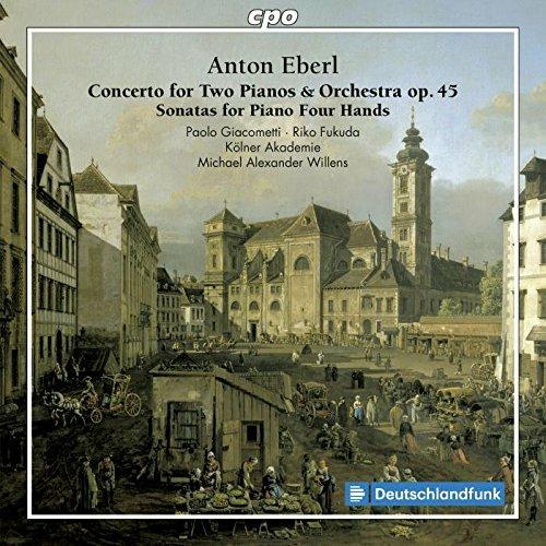 Concerto per due pianoforti e orchestra - CD Audio di Anton Eberl,Kölner Akademie