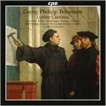 Cantate luterane - CD Audio di Georg Philipp Telemann,Gotthold Schwarz,Sächsisches Barockorchester Bach Consort